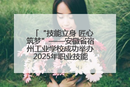 “技能立身 匠心筑梦”——安徽省宿州工业学校成功举办2025年职业技能活动周各项活动