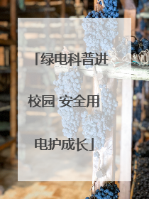 绿电科普进校园 安全用电护成长