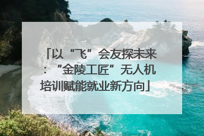 以“飞”会友探未来：“金陵工匠”无人机培训赋能就业新方向