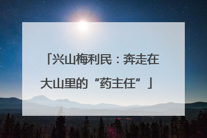 兴山梅利民：奔走在大山里的“药主任”