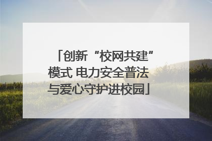 创新“校网共建”模式 电力安全普法与爱心守护进校园