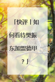 快评丨如何看待樊振东加盟德甲？