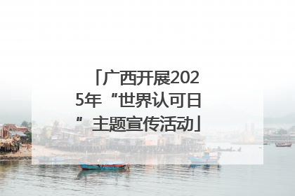广西开展2025年“世界认可日”主题宣传活动