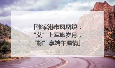 张家港市凤凰镇：“艾”上军旅岁月，“粽”享端午温情