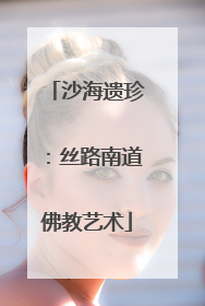 沙海遗珍：丝路南道佛教艺术