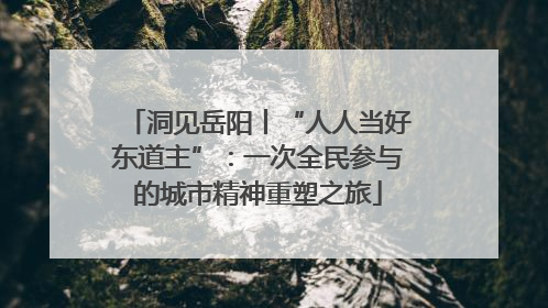 洞见岳阳丨“人人当好东道主”：一次全民参与的城市精神重塑之旅