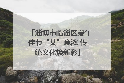 淄博市临淄区端午佳节“艾”意浓 传统文化焕新彩