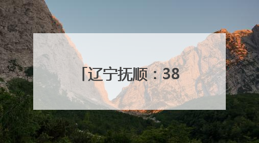 辽宁抚顺：38条举措稳经济、促振兴、勇争先
