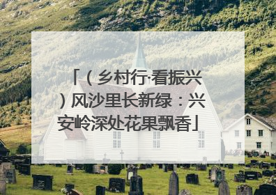 （乡村行·看振兴）风沙里长新绿：兴安岭深处花果飘香