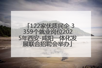 122家优质民企 3359个就业岗位2025年西安-咸阳一体化发展联合招聘会举办